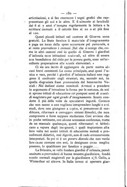 L'educazione moderna periodico mensile indirizzato alla diffusione delle teorie di Federico Frobel ...