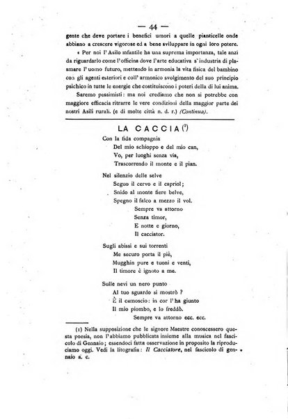 L'educazione moderna periodico mensile indirizzato alla diffusione delle teorie di Federico Frobel ...