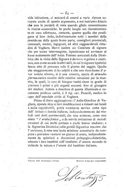 L'educazione moderna periodico mensile indirizzato alla diffusione delle teorie di Federico Frobel ...