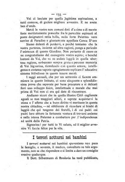 L'educazione moderna periodico mensile indirizzato alla diffusione delle teorie di Federico Frobel ...