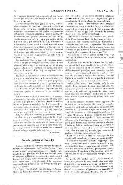Elettricità rivista settimanale illustrata