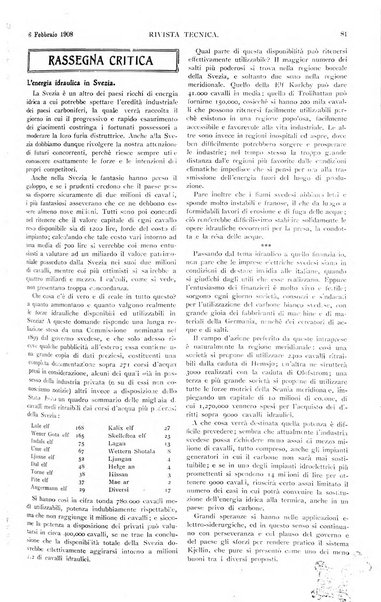 Elettricità rivista settimanale illustrata