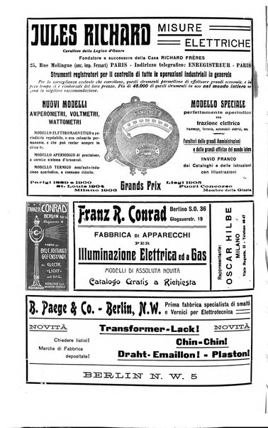 Elettricità rivista settimanale illustrata