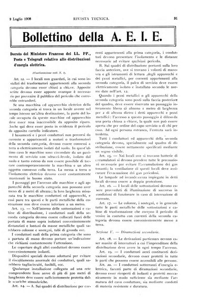 Elettricità rivista settimanale illustrata