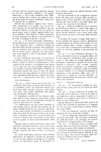 Elettricità rivista settimanale illustrata