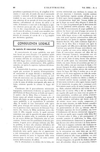 Elettricità rivista settimanale illustrata