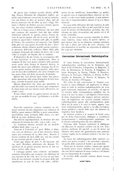 Elettricità rivista settimanale illustrata