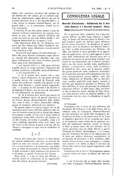 Elettricità rivista settimanale illustrata