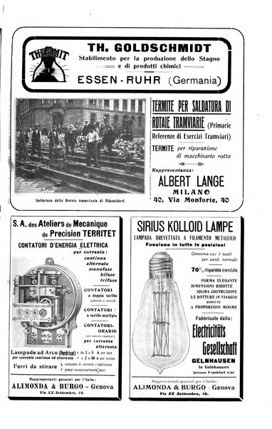 Elettricità rivista settimanale illustrata