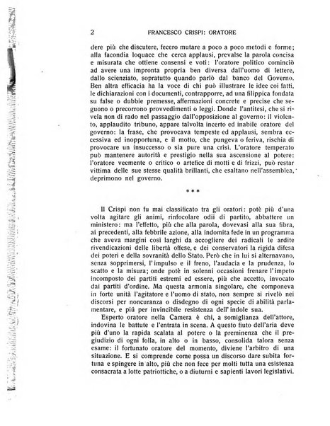 L'eloquenza antologia, critica, cronaca