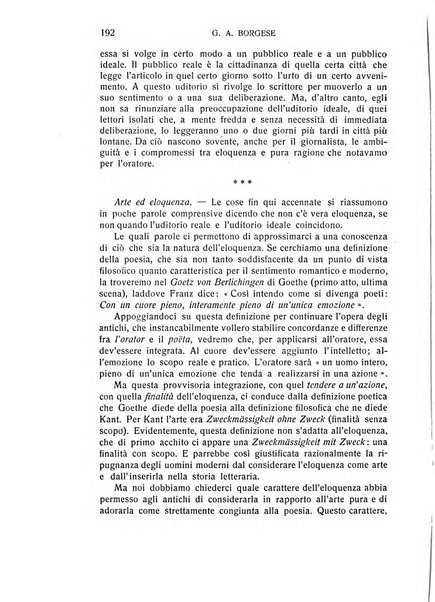 L'eloquenza antologia, critica, cronaca