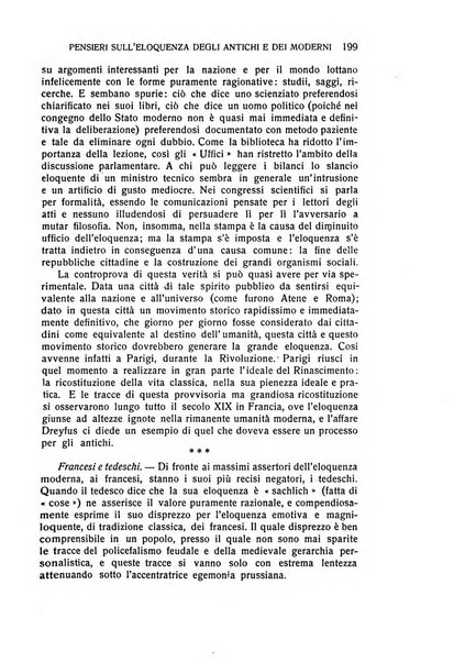 L'eloquenza antologia, critica, cronaca