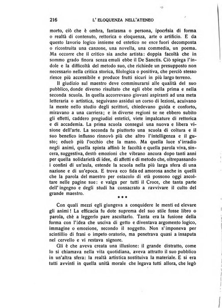 L'eloquenza antologia, critica, cronaca