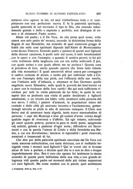 L'eloquenza antologia, critica, cronaca