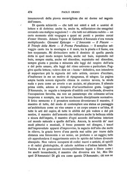 L'eloquenza antologia, critica, cronaca