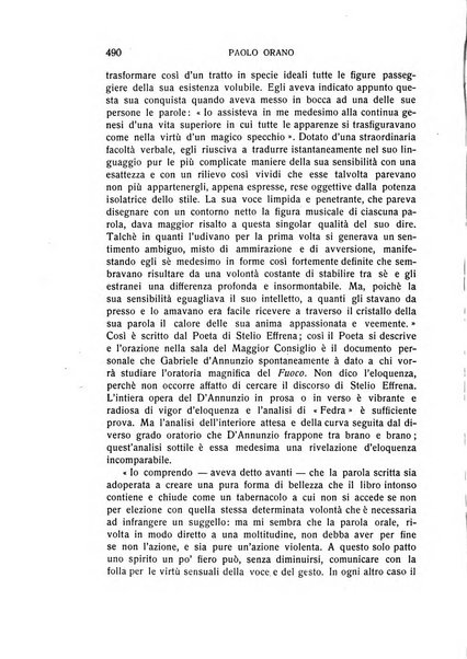 L'eloquenza antologia, critica, cronaca