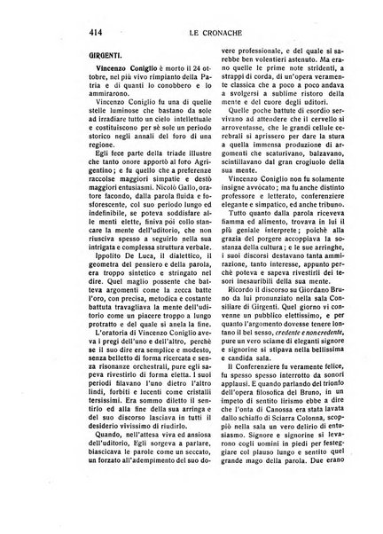 L'eloquenza antologia, critica, cronaca