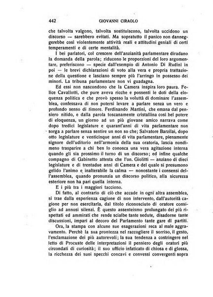 L'eloquenza antologia, critica, cronaca