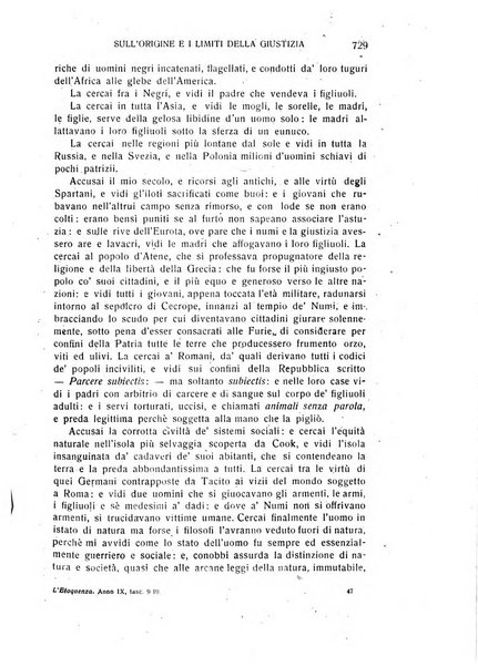 L'eloquenza antologia, critica, cronaca