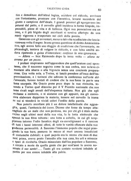 L'eloquenza antologia, critica, cronaca