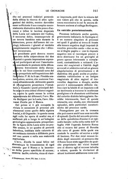 L'eloquenza antologia, critica, cronaca