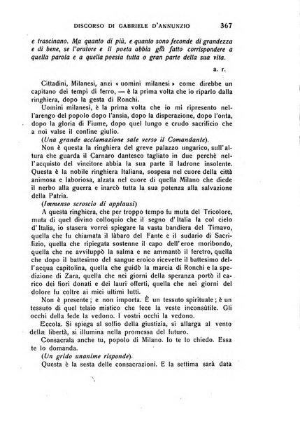 L'eloquenza antologia, critica, cronaca