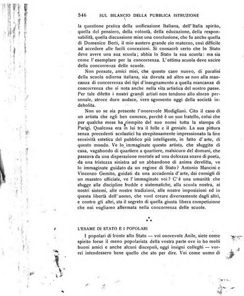 L'eloquenza antologia, critica, cronaca