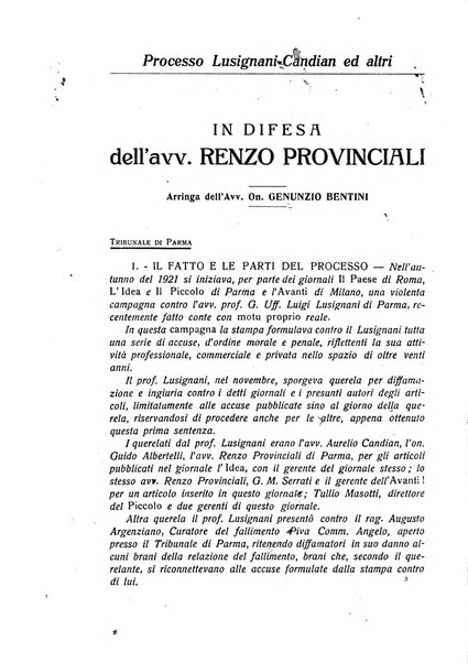 L'eloquenza antologia, critica, cronaca