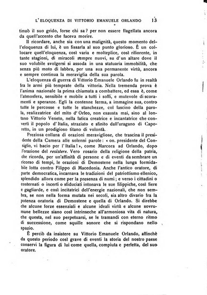 L'eloquenza antologia, critica, cronaca