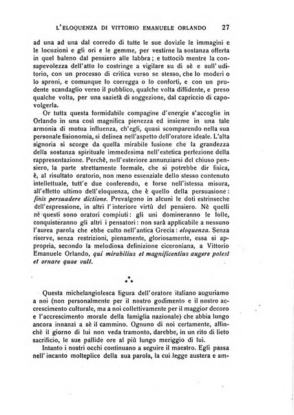 L'eloquenza antologia, critica, cronaca