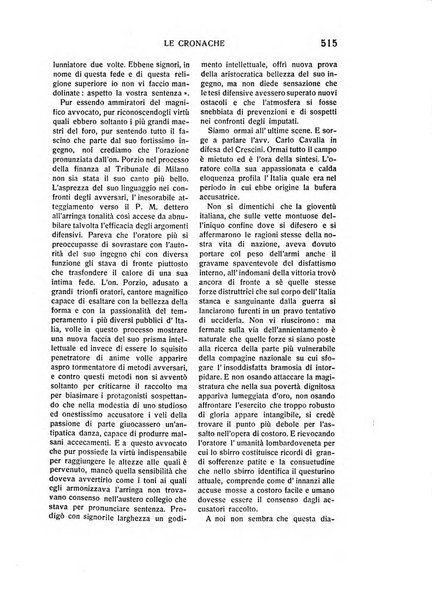 L'eloquenza antologia, critica, cronaca