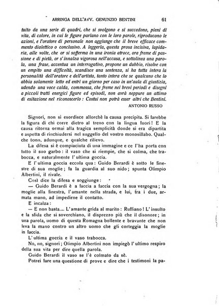 L'eloquenza antologia, critica, cronaca