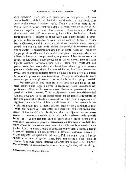 L'eloquenza antologia, critica, cronaca