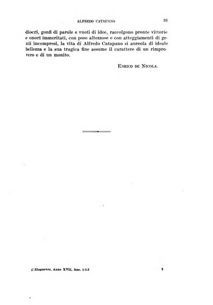 L'eloquenza antologia, critica, cronaca