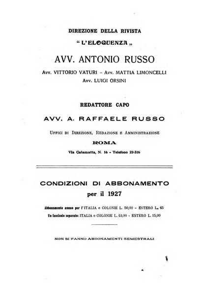 L'eloquenza antologia, critica, cronaca