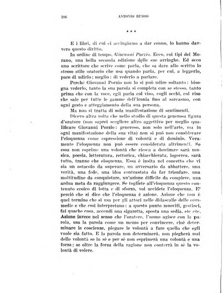 L'eloquenza antologia, critica, cronaca