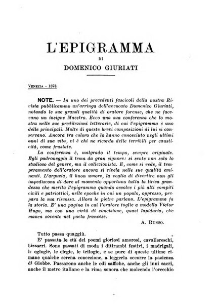 L'eloquenza antologia, critica, cronaca