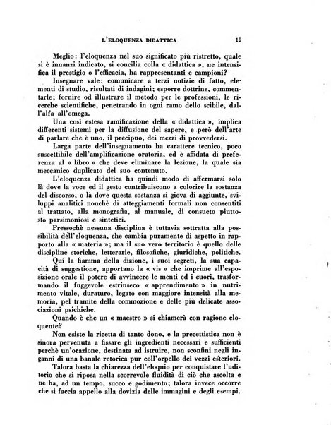 L'eloquenza antologia, critica, cronaca