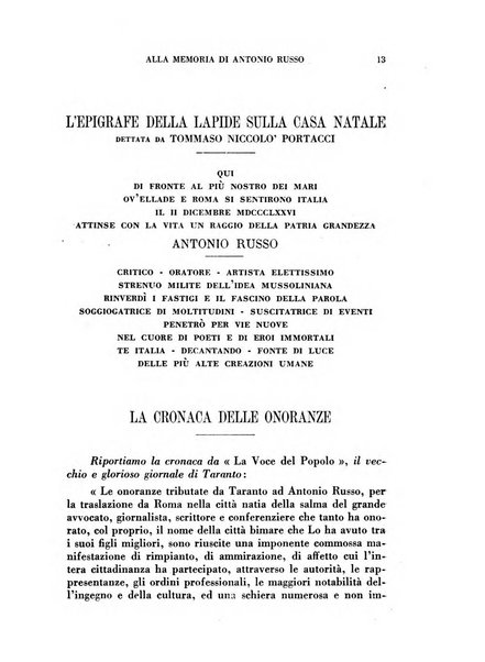 L'eloquenza antologia, critica, cronaca