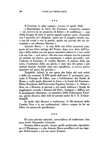 L'eloquenza antologia, critica, cronaca