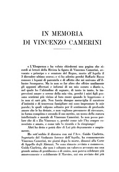 L'eloquenza antologia, critica, cronaca