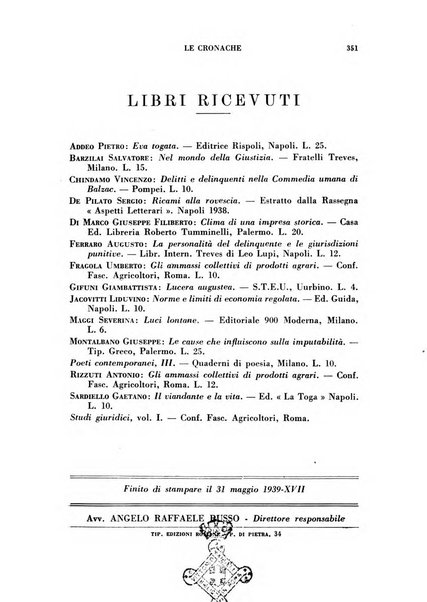 L'eloquenza antologia, critica, cronaca