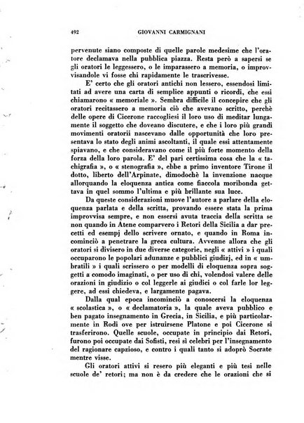 L'eloquenza antologia, critica, cronaca