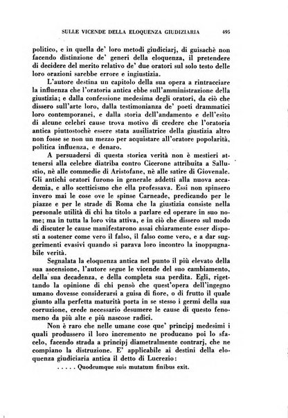 L'eloquenza antologia, critica, cronaca