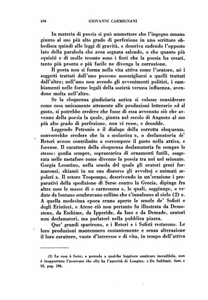 L'eloquenza antologia, critica, cronaca