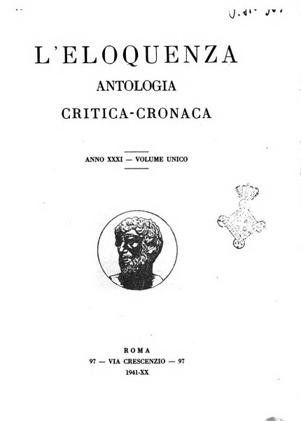 L'eloquenza antologia, critica, cronaca