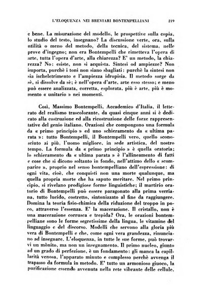 L'eloquenza antologia, critica, cronaca