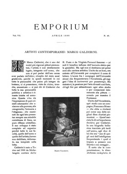 Emporium rivista mensile illustrata d'arte, letteratura, scienze e varietà