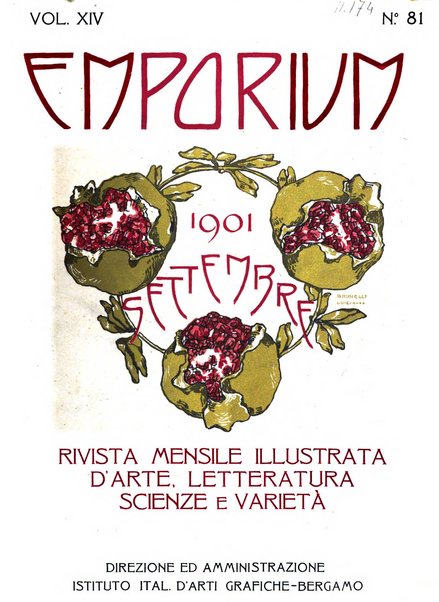 Emporium rivista mensile illustrata d'arte, letteratura, scienze e varietà