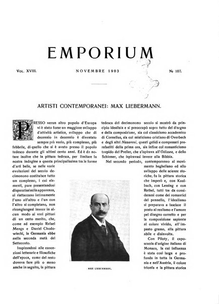 Emporium rivista mensile illustrata d'arte, letteratura, scienze e varietà